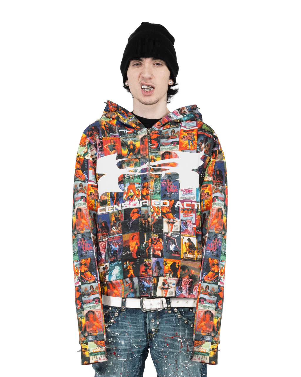 hoodie - uncensored action