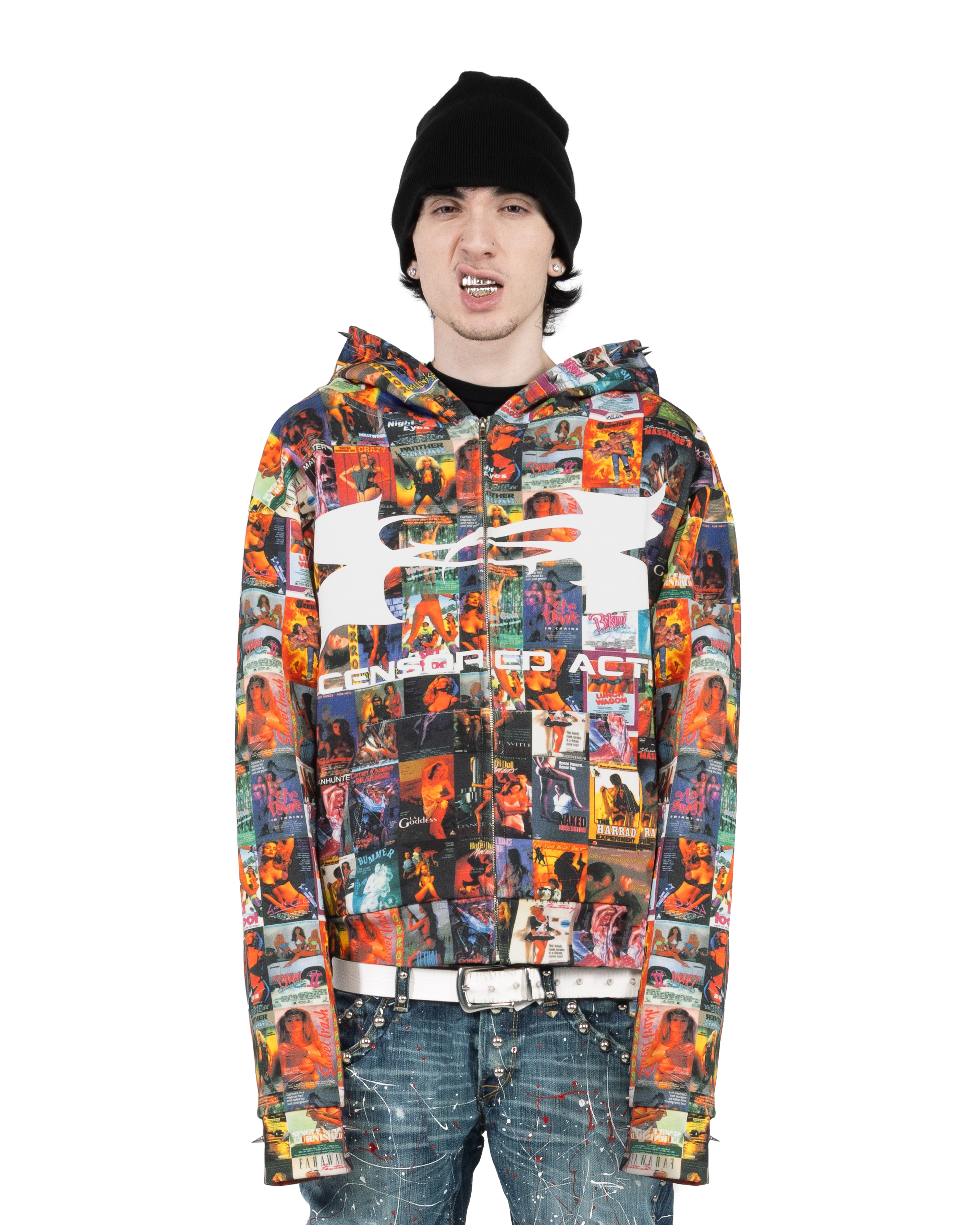 hoodie - uncensored action